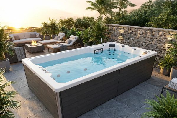 Elba Swimspa ellenáramoltatós jakuzzi